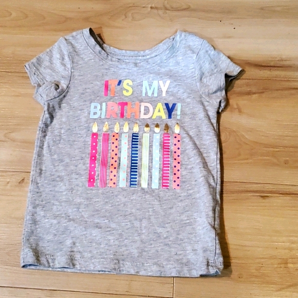 Cat & Jack Other - 5 for $10 Cat & Jack "It's My Birthday" shirt 2T